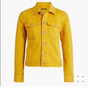Gold J Crew Jacket